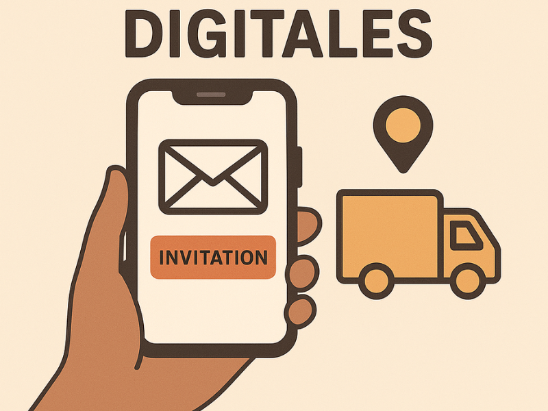 Livraison d'invitations